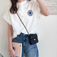 🌟 Mardi Oxford Shirt Stripe Top 🌟