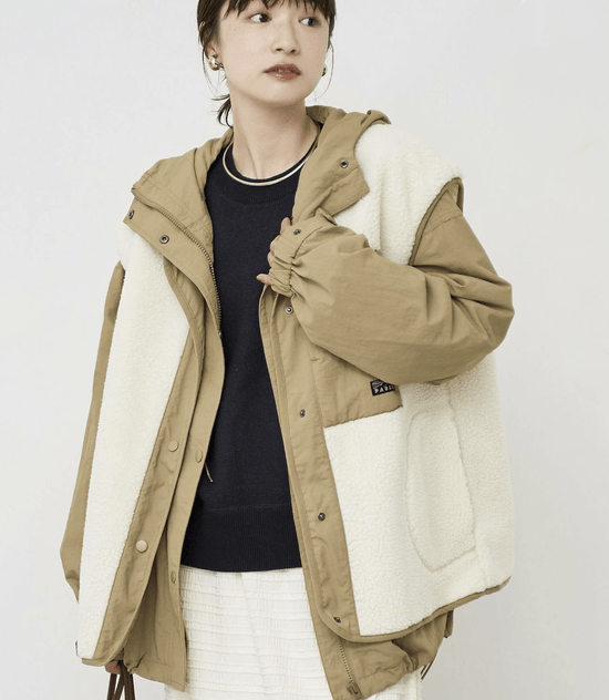 日本直送PARKNIK 3-way mountain parka