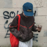 韓國直送Patchwork Quilted Jacket - HLY & CHOCCICO