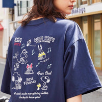 PEANUTS SNOOPY MONO-MART Tee - HLY & CHOCCICO