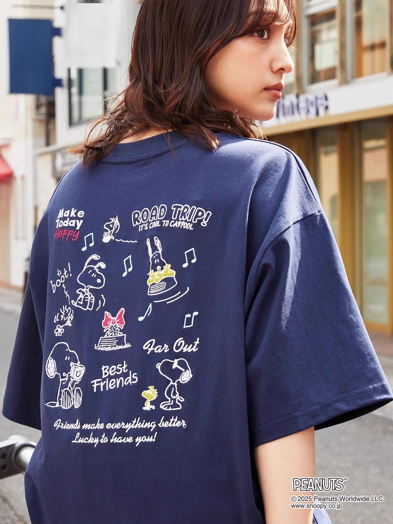 PEANUTS SNOOPY MONO-MART Tee - HLY & CHOCCICO