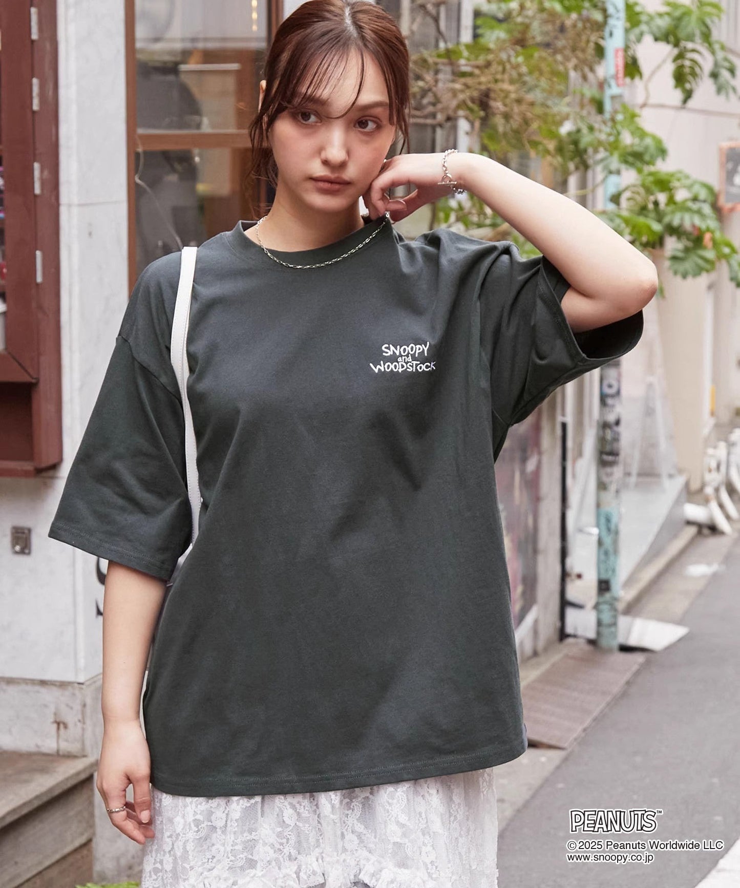 PEANUTS SNOOPY MONO-MART Tee - HLY & CHOCCICO