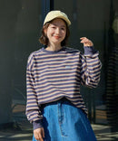日本直送Penneys x Coen assorted border long sleeve T-shirt - HLY & CHOCCICO