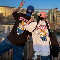 韓國直送 PLUS 82 HIYA Crayon Bubble Cat Short Sleeve - HLY & CHOCCICO