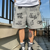 韓國直送 PLUS 82 HIYA Firework Graffiti Shorts - HLY & CHOCCICO