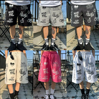 韓國直送 PLUS 82 HIYA Firework Graffiti Shorts - HLY & CHOCCICO
