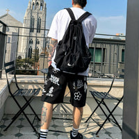 韓國直送 PLUS 82 HIYA Firework Graffiti Shorts - HLY & CHOCCICO