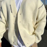 韓國直送 PLUS 82 HIYA  Handmade Stitch Cardigan HLY & CHOCCICO