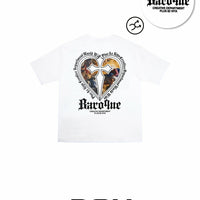 韓國直送 PLUS 82 HIYA Heart Baroque Short Sleeve - HLY & CHOCCICO