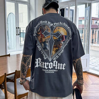 韓國直送 PLUS 82 HIYA Heart Baroque Short Sleeve - HLY & CHOCCICO