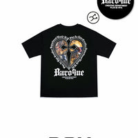 韓國直送 PLUS 82 HIYA Heart Baroque Short Sleeve - HLY & CHOCCICO