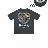 韓國直送 PLUS 82 HIYA Heart Baroque Short Sleeve - HLY & CHOCCICO