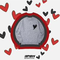 韓國直送 PLUS 82 HIYA  Heart Stitch Knit- 3 Color - HLY & CHOCCICO