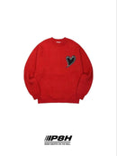 韓國直送 PLUS 82 HIYA  Heart Stitch Knit- 3 Color HLY & CHOCCICO