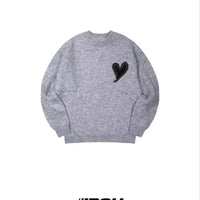 韓國直送 PLUS 82 HIYA  Heart Stitch Knit- 3 Color - HLY & CHOCCICO