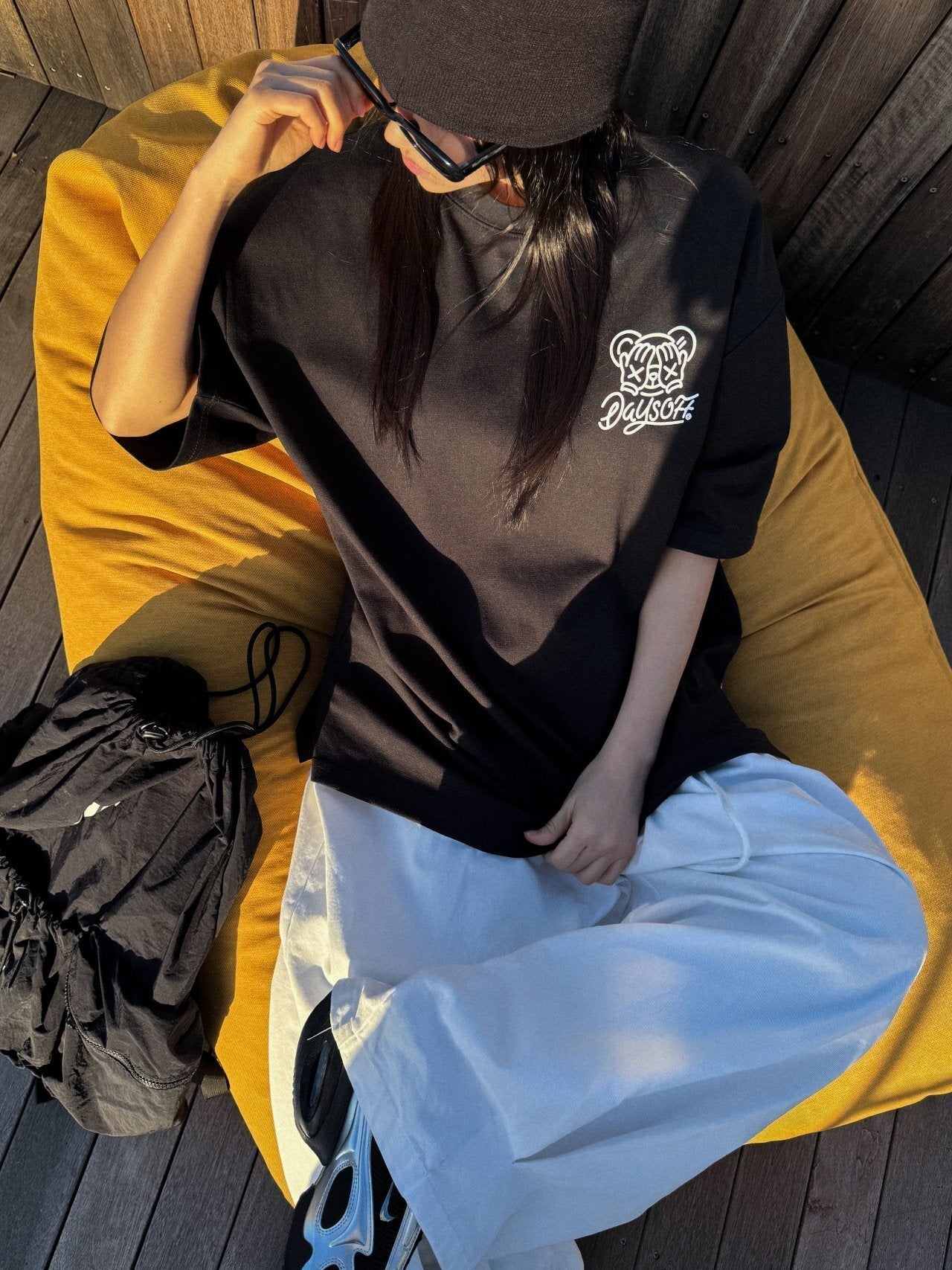 韓國直送 PLUS 82 HIYA Peekaboo Foam Short Sleeve - HLY & CHOCCICO