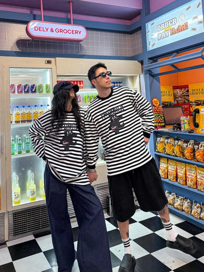 韓國直送 PLUS 82 HIYA Remix Cat ST Long Sleeve - HLY &amp; CHOCCICO