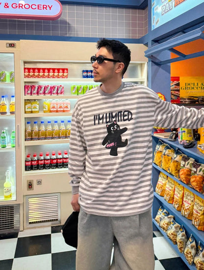 韓國直送 PLUS 82 HIYA Remix Cat ST Long Sleeve - HLY &amp; CHOCCICO
