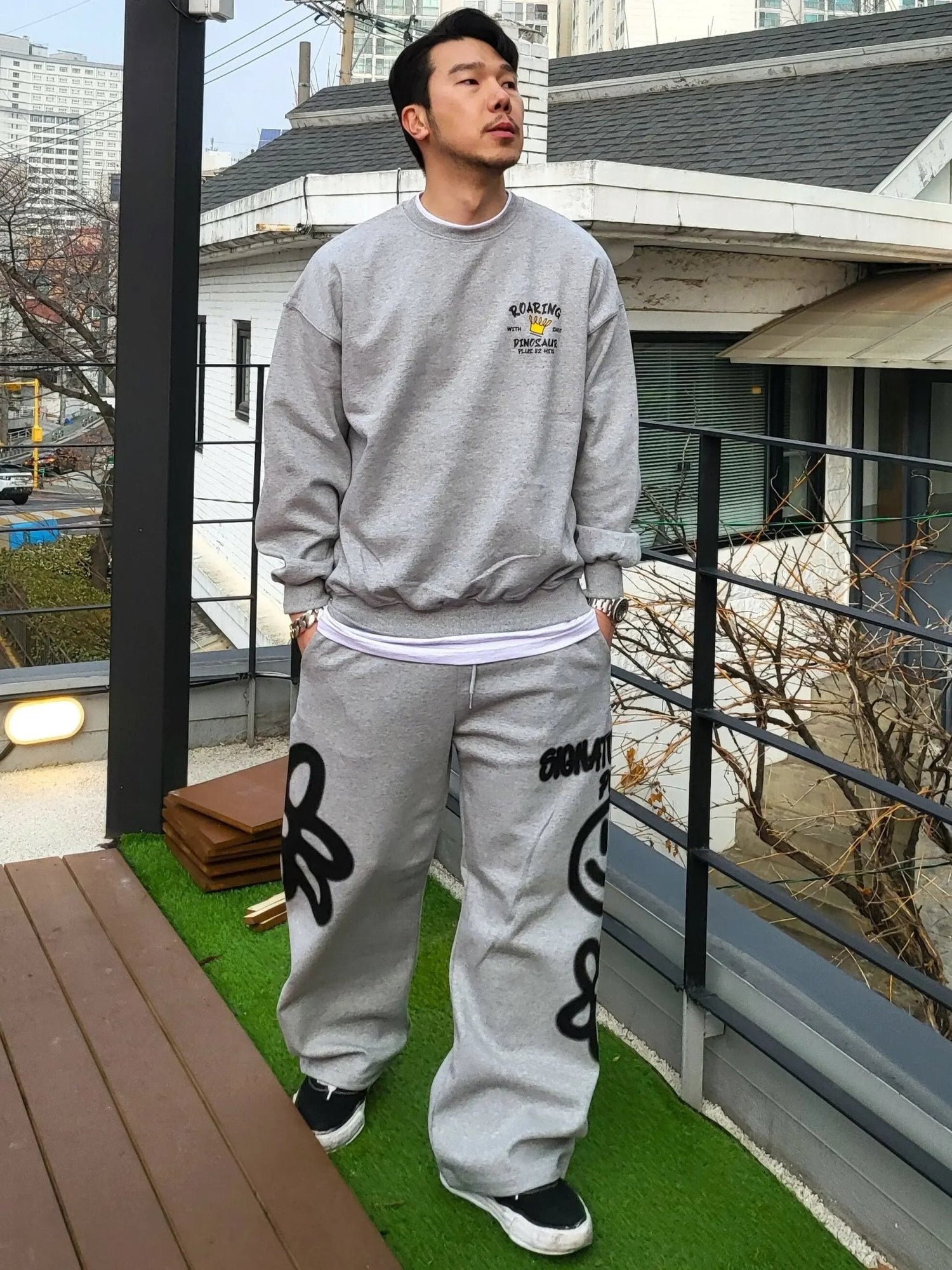 韓國直送 PLUS 82 HIYA Spray String Pants - 6 Color - HLY &amp; CHOCCICO