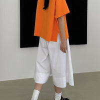 韓國直送Pocketed Casual Tee - HLY & CHOCCICO