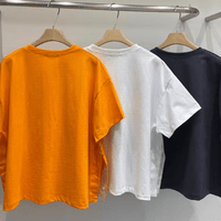 韓國直送Pocketed Casual Tee - HLY & CHOCCICO