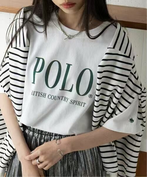 日本直送POLO BCS Oversize Print Tee - HLY & CHOCCICO