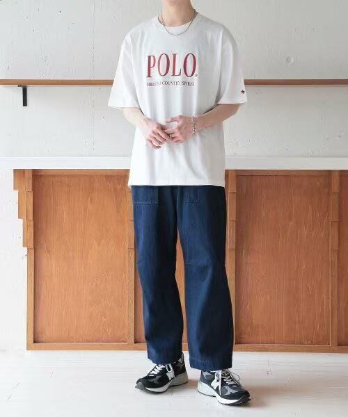 日本直送POLO BCS Oversize Print Tee - HLY & CHOCCICO