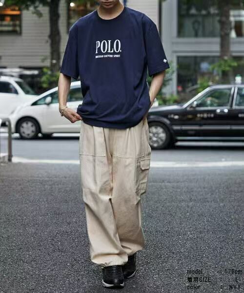 日本直送POLO BCS Oversize Print Tee - HLY & CHOCCICO