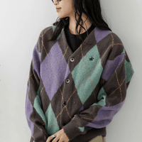 日本直送 POLO CLUB Pattern Knit Cardigan - HLY & CHOCCICO