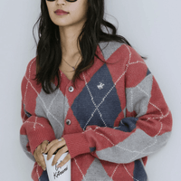 日本直送 POLO CLUB Pattern Knit Cardigan - HLY & CHOCCICO