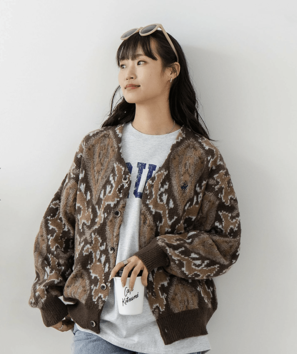 日本直送 POLO CLUB Pattern Knit Cardigan - HLY & CHOCCICO