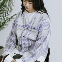 日本直送 POLO CLUB Pattern Knit Cardigan - HLY & CHOCCICO