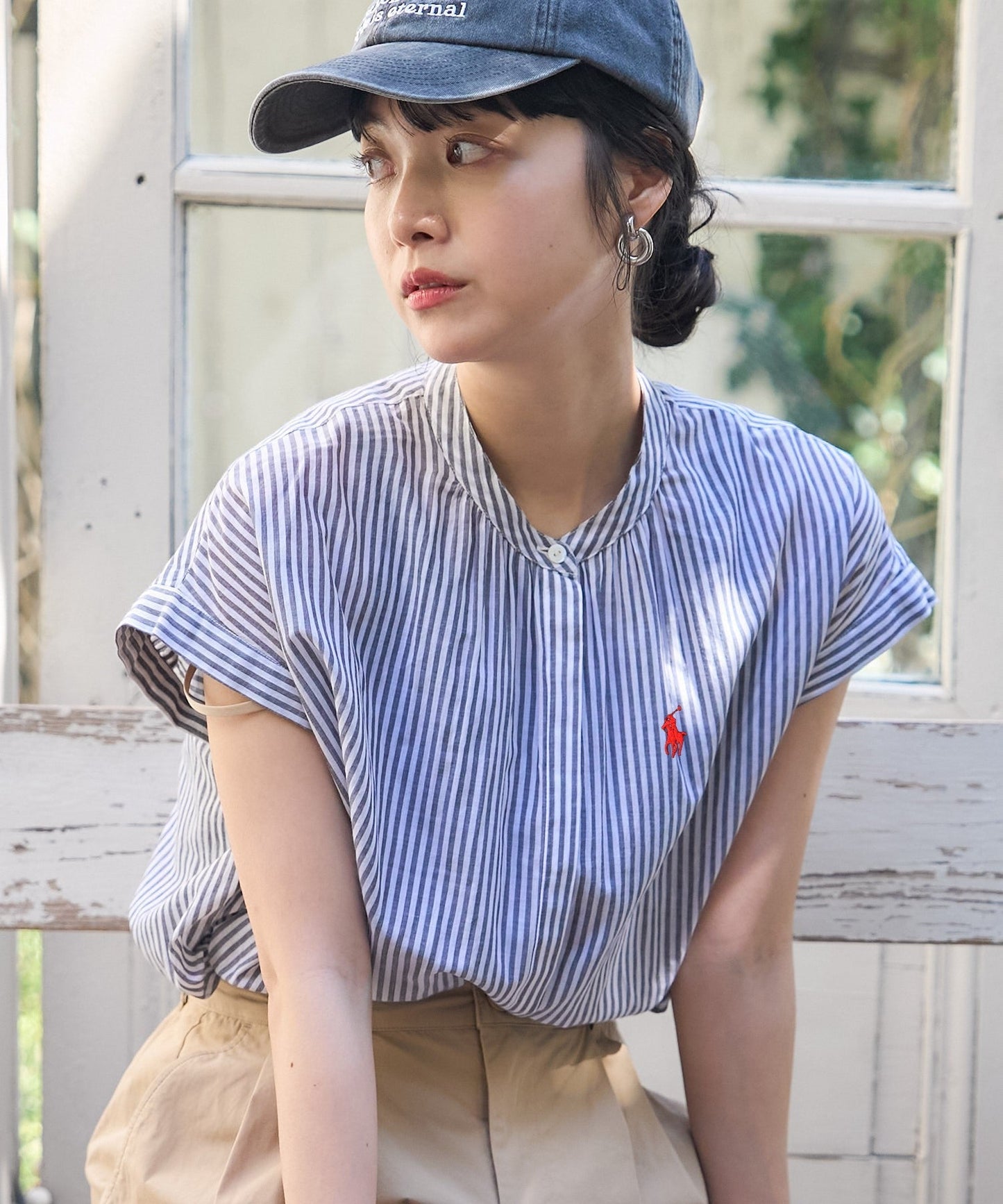 POLO-FR FRENCH SLEEVE SHIRT HLY & CHOCCICO