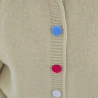 韓國直送Embroidered Charm Cardigan