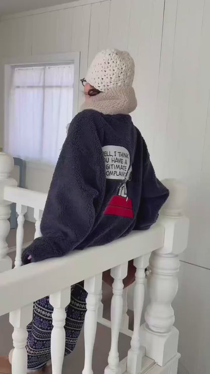 韓國直送Snoopy  Fleece Jacket