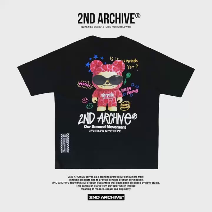 韓國直送🇰🇷 2ND ARCHIVE Pink Sunglasses Tee
