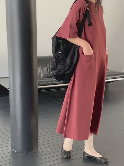 Korean Direct-Ship Casual Oversized Dress 👗✨