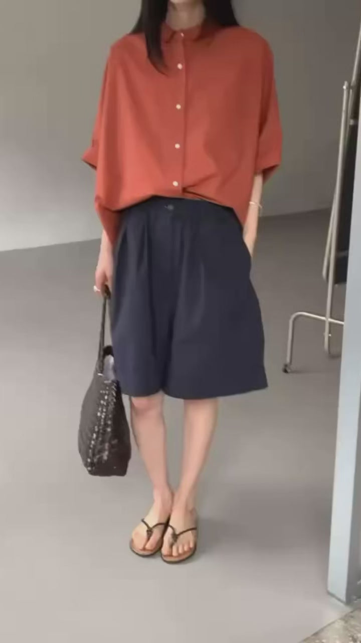 韓國直送Modern Minimalist Shirt / Shorts