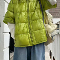 韓國直送 Puffy Down Jacket可拆式羽絨外套 - HLY & CHOCCICO