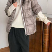 韓國直送 Puffy Down Jacket可拆式羽絨外套 - HLY & CHOCCICO