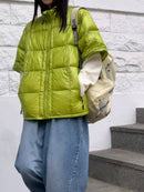 韓國直送 Puffy Down Jacket可拆式羽絨外套 - HLY & CHOCCICO