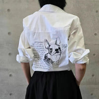 韓國直送Puppy South Shirt  - 2 Color - HLY & CHOCCICO