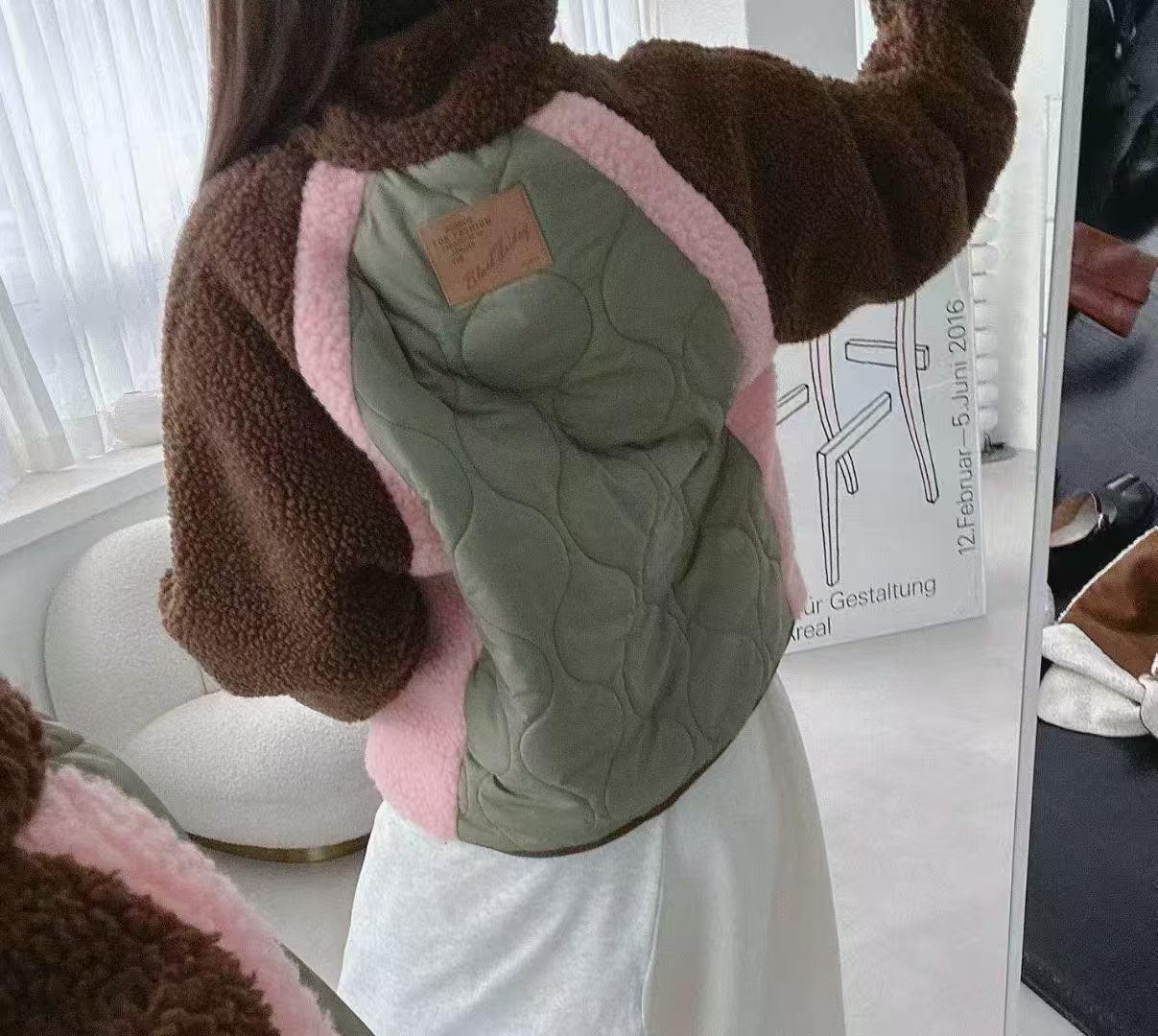 🌟現貨🌟韓國直送Quilted Sherpa Zip Jacket - HLY &amp; CHOCCICO