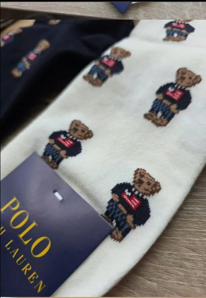 全新限定款Ralph lauren 經典熊綿襪 （一套4對） - HLY &amp; CHOCCICO