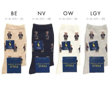 全新限定款Ralph lauren 經典熊綿襪 （一套4對） - HLY &amp; CHOCCICO