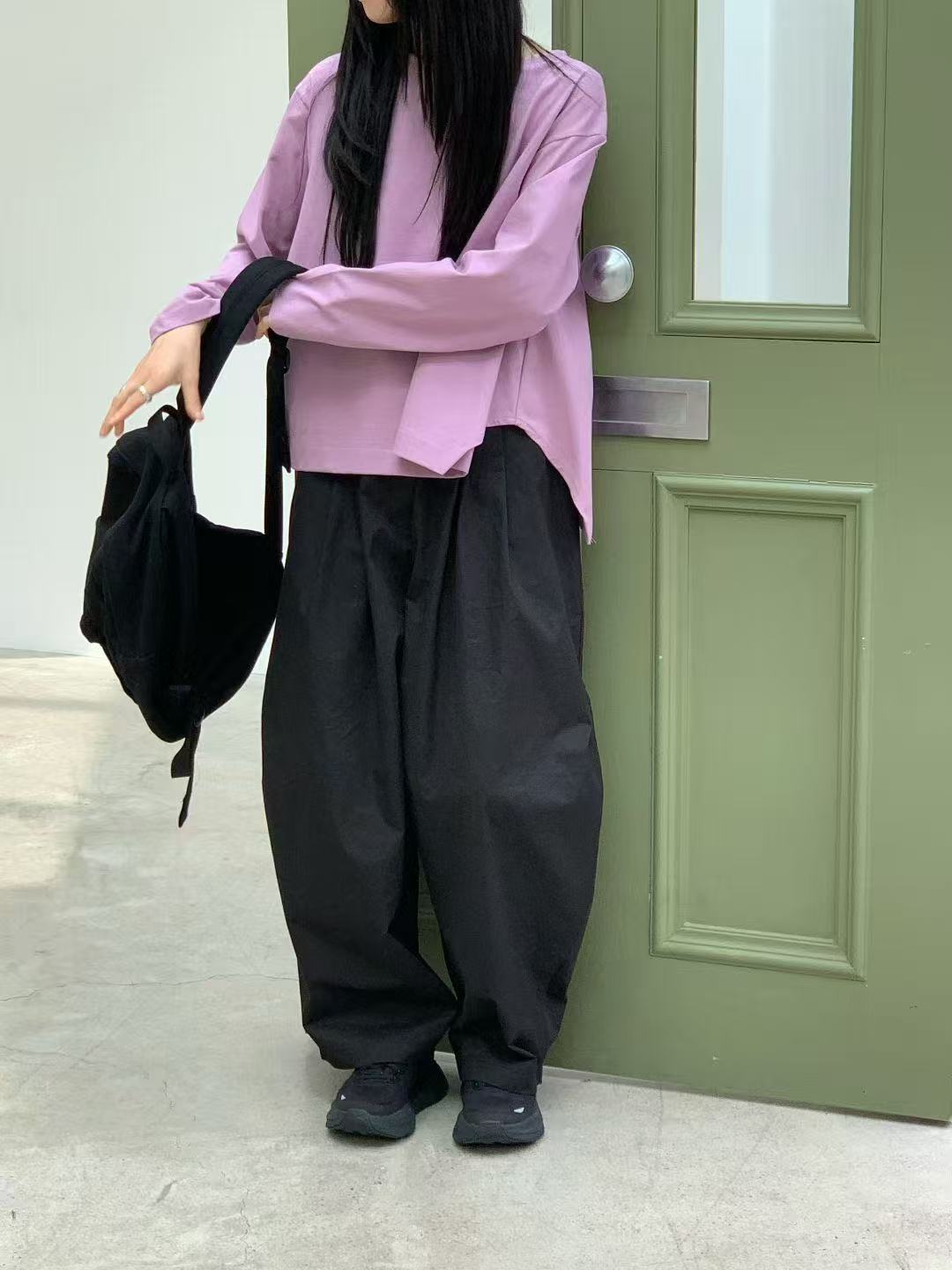 韓國直送Relaxed Utility Pants - HLY & CHOCCICO