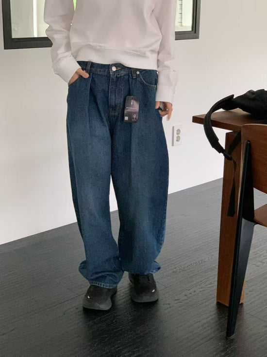 韓國直送Relaxed Vintage Denim