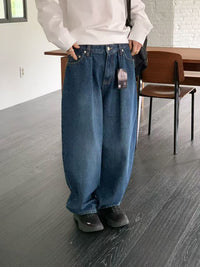 韓國直送Relaxed Vintage Denim - HLY & CHOCCICO