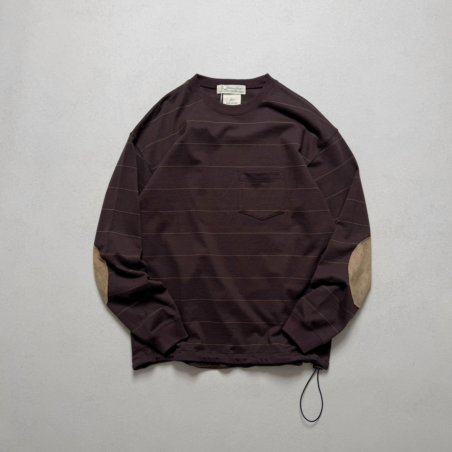 🌟剩餘少量 碼數售完即止🌟 REMI RELIEF Heavy Cotton Vintage Striped Long Sleeve T-Shirt - HLY &amp; CHOCCICO
