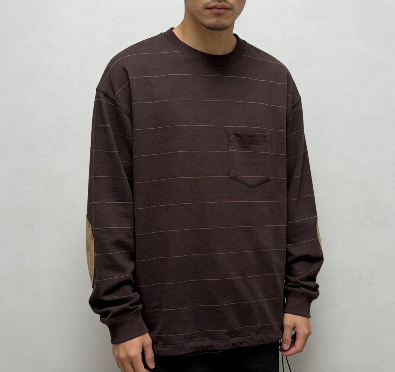 🌟剩餘少量 碼數售完即止🌟 REMI RELIEF Heavy Cotton Vintage Striped Long Sleeve T-Shirt - HLY &amp; CHOCCICO
